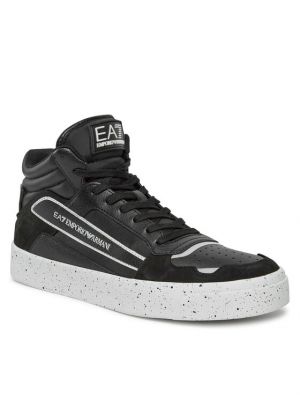 Sneakerși Ea7 Emporio Armani negru