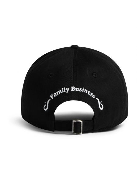 Haftowana czapka z daszkiem Dsquared2 czarna