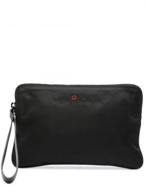 Τσάντα laptop με κέντημα Kiton μαύρο