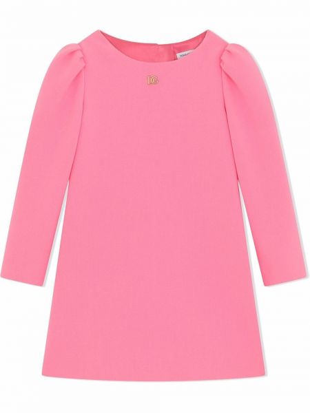 Dress for jenter Dolce & Gabbana Kids rosa