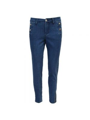 Slim fit skinny jeans 2-biz blau