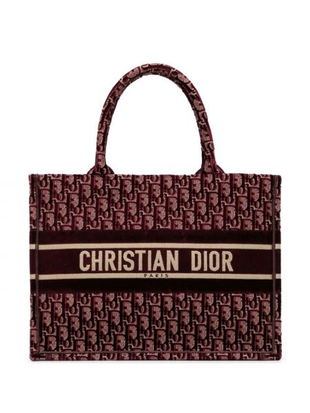 Shopper kabelka Christian Dior Pre-owned červená