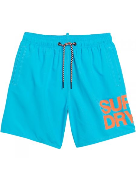 Bermuda kratke hlače Superdry plava