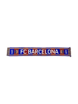 Šál Fc Barcelona modrý