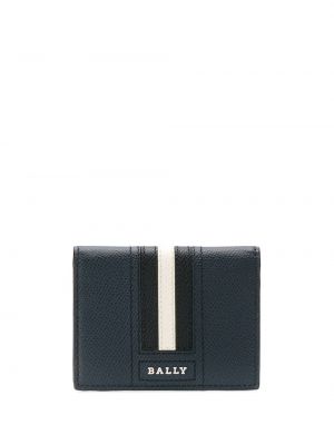 Pruhovaná peňaženka Bally modrá