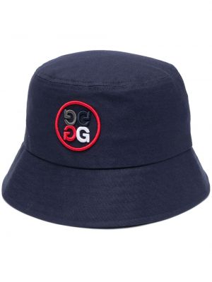 Памучна шапка бродирана G/fore синьо