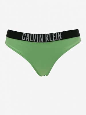Nylonowy strój kąpielowy dwuczęściowy Calvin Klein Underwear - zielony