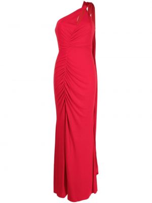 Asymetrické večerní šaty Marchesa Notte červené