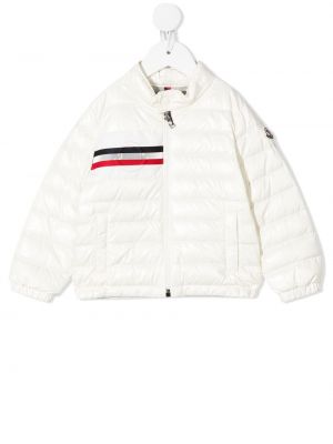 Stripete lang jakke for jenter Moncler Enfant