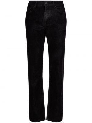Straight fit džíny Karl Lagerfeld černé