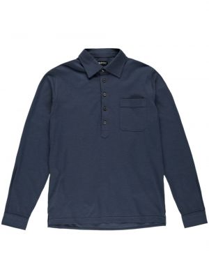 Polo marškinėliai Tom Ford mėlyna