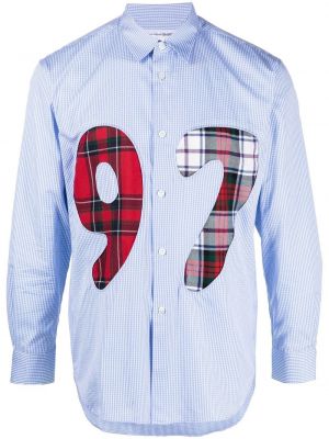 Kontrol uzun gömlek Comme Des Garçons Shirt mavi