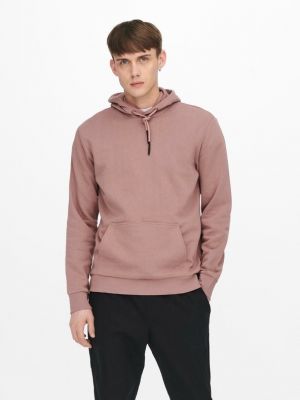 Sweatshirt Only & Sons pink