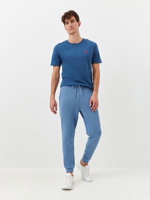 Спортивные штаны Just Clothes голубые
