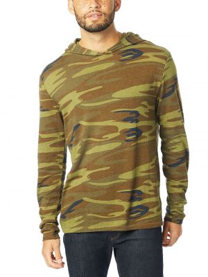 Мужской пуловер с капюшоном из эко-джерси keeper Alternative Apparel