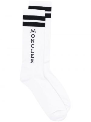 Чорапи Moncler бяло