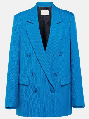 Хлопковый пиджак Dorothee Schumacher синий