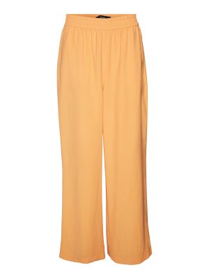 Широки панталони тип „марлен“ Vero Moda оранжево