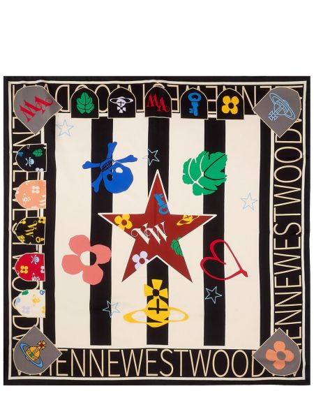 Копринен шал Vivienne Westwood