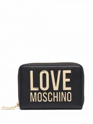 Zip lommebok Love Moschino svart