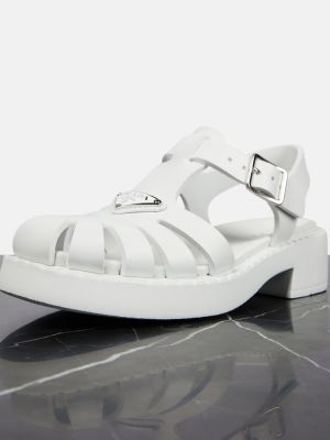 Sandale Prada alb