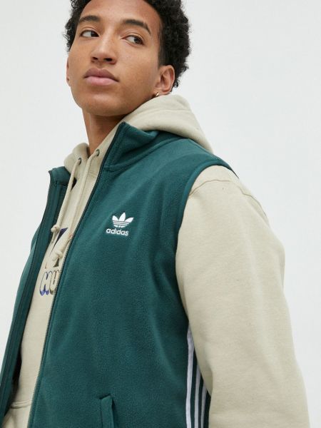 Prsluk Adidas Originals zelena