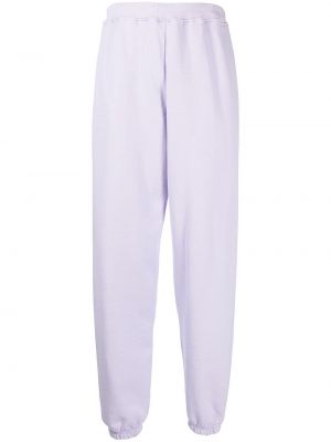 Sportovní kalhoty s potiskem Aries fialové