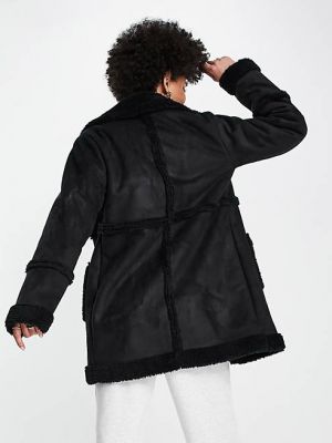 Пальто Threadbare черное