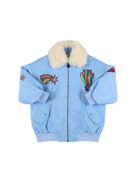 Sateng bomberjakke for jenter Stella Mccartney Kids