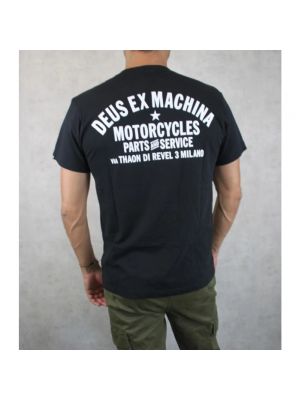 Koszulka z krótkim rękawem Deus Ex Machina czarna