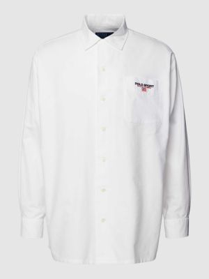 Koszula Polo Sport biała