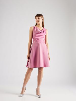 Коктейлна рокля Wal G. розово