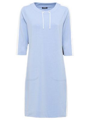 Priliehavé šaty Olsen modrá