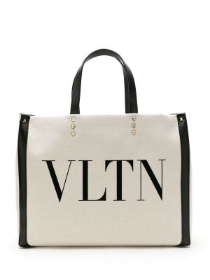 Nákupná taška Valentino Garavani - čierna