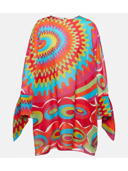 Bavlnené kaftan s potlačou Pucci