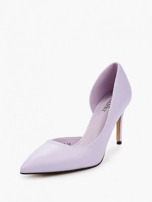Бархатные туфли Velvet фиолетовые