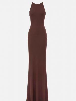 Вечернее платье Elisabetta Franchi коричневое