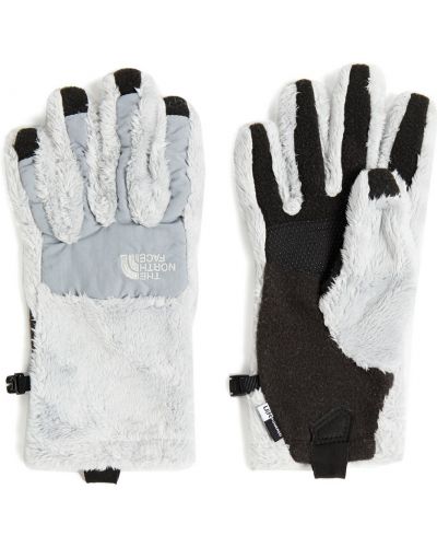Флисовые перчатки с вышивкой The North Face