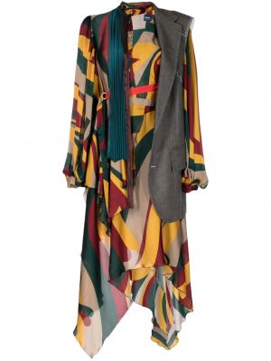 Robe mi-longue asymétrique Kolor