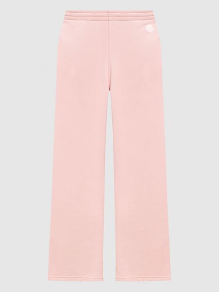 Спортивні штани Moncler рожеві