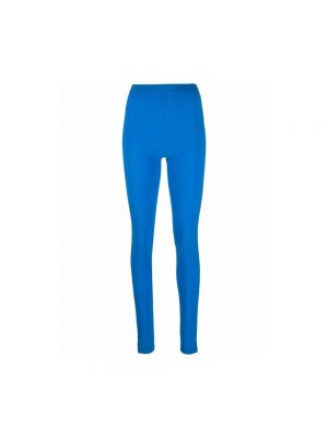 Niebieskie legginsy Nina Ricci