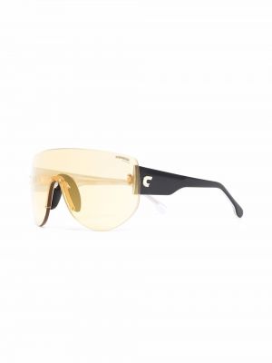 Oversize saulesbrilles Carrera dzeltens