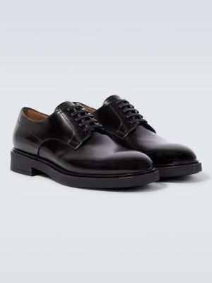 Kožne brogue cipele Gianvito Rossi crna