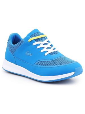 Csipkés sneakers Lacoste kék