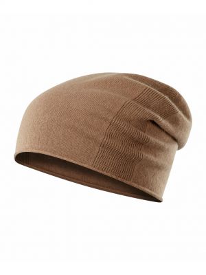 Кашемировая шапка Falke коричневая