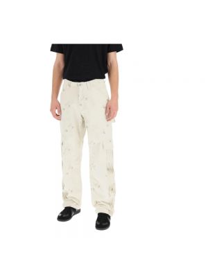 Pantalones rectos Off-white