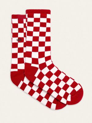 Чорапи за жартиери Vans червено