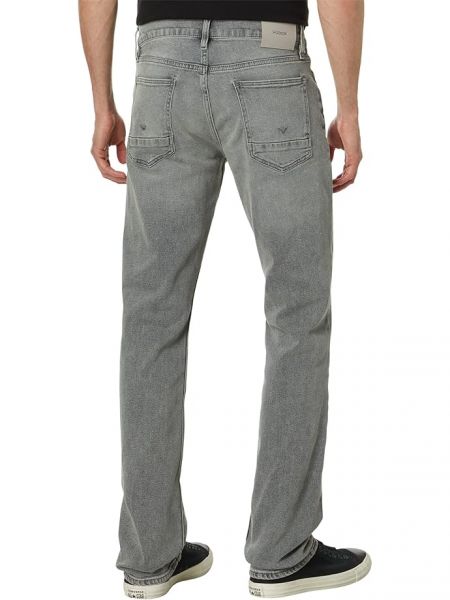 Прямые джинсы Hudson Jeans серые