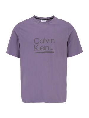 Majica Calvin Klein Big & Tall črna