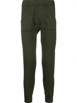Pantalones de chándal con bolsillos Dsquared2 verde